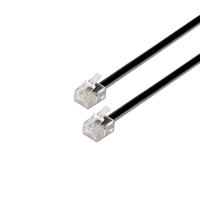 AISENS A143-0320 cavo telefonico 3 m Nero