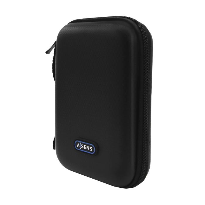AISENS ASBG-001-BK custodia per unità di archiviazione Custodia a tasca Ecopelle Nero — immagine 2 di 6
