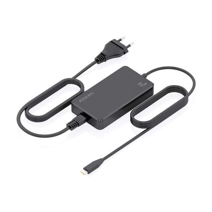 AISENS ASCH-1PD45D067-BK adattatore e invertitore Interno 45 W Nero — immagine 2 di 14