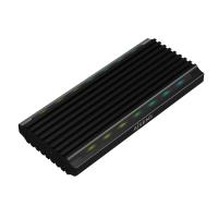 AISENS ASM2-RGB012B contenitore di unità di archiviazione Box esterno SSD Nero M.2