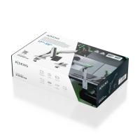 AISENS DT38TSR-345 Supporti a parete per TV 96,5 cm (38'') Scrivania Nero, Bianco, vedi immagine 6 di 7