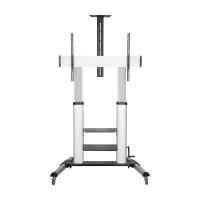 AISENS FT100TE-125 Supporto per display espositivi 2,54 m (100'') Nero, Argento