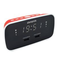 Aiwa CRU-19RD sveglia Sveglia digitale Rosso