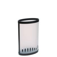 Alba PMKIT portaombrelli ABS, Cloruro di polivinile (PVC) Nero, Translucent