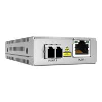 Allied Telesis AT-MMC2000LX/LC-TAA-60 convertitore multimediale di rete 1000 Mbit/s 1310 nm Modalità singola Grigio