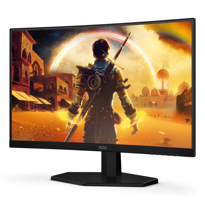 AOC 23.6 LED - C24G42E Monitor PC 59,9 cm (23.6'') 1920 x 1080 Pixel Nero, Rosso — immagine 7 di 34