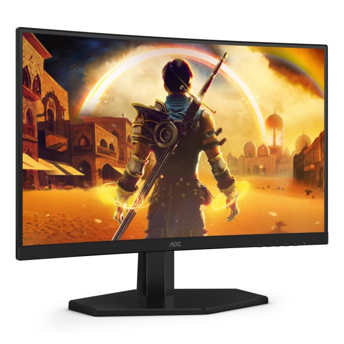 AOC 23.6 LED - C24G42E Monitor PC 59,9 cm (23.6'') 1920 x 1080 Pixel Nero, Rosso — immagine 23 di 34