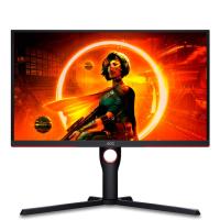 AOC G3 25G3ZM/BK Monitor PC 62,2 cm (24.5'') 1920 x 1080 Pixel Full HD Nero, Rosso