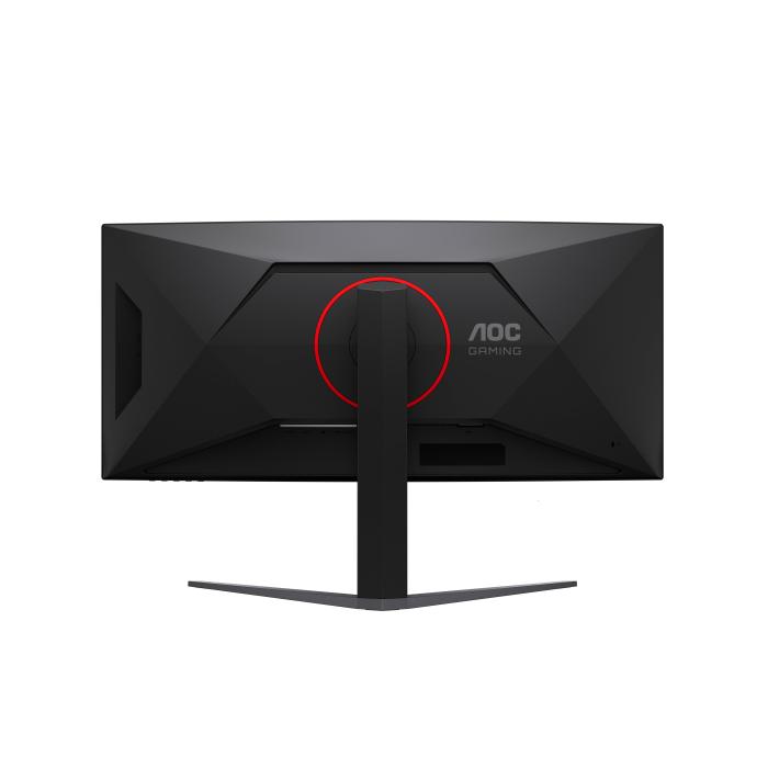 AOC G4 Gaming Monitor PC 86,4 cm (34'') 3440 x 1440 Pixel Nero, Rosso — immagine 13 di 36