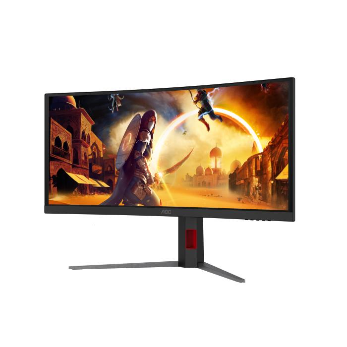 AOC G4 Gaming Monitor PC 86,4 cm (34'') 3440 x 1440 Pixel Nero, Rosso — immagine 26 di 36