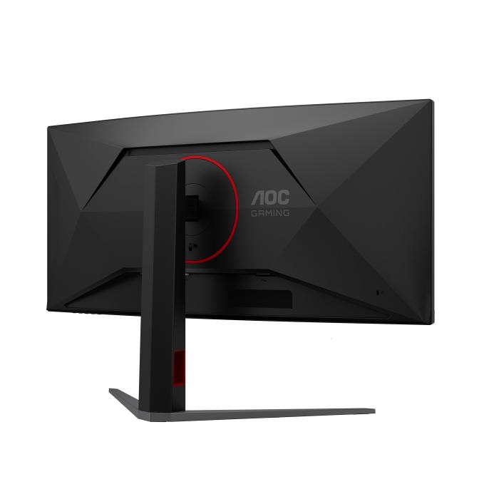 AOC G4 Gaming Monitor PC 86,4 cm (34'') 3440 x 1440 Pixel Nero, Rosso — immagine 14 di 36