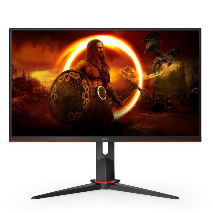 AOC Q27G2S/EU Monitor PC 68,6 cm (27'') 2560 x 1440 Pixel Quad HD LED Nero, Rosso — immagine 4 di 10