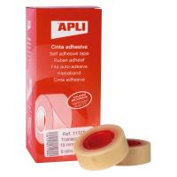 APLI 11328 nastro adesivo da cancelleria 33 m 8 pz