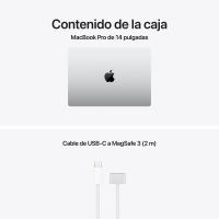Apple MacBook Pro 14'' M5 Pro chip 15‑core CPU 16‑core GPU, 24GB, 2TB SSD - Argento, vedi immagine 9 di 18