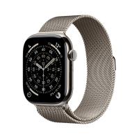 Apple Watch Series 11 GPS + Cellular 46mm Cassa Titanio con Loop Milanese Naturale S/M