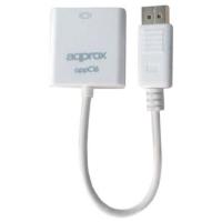 Approx appC16 DisplayPort HDMI Bianco cavo di interfaccia e adattatore