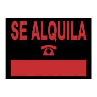Archivo 2000 6166 NE segnaletica informativa Lettera Nero, Rosso PVC 5 pz