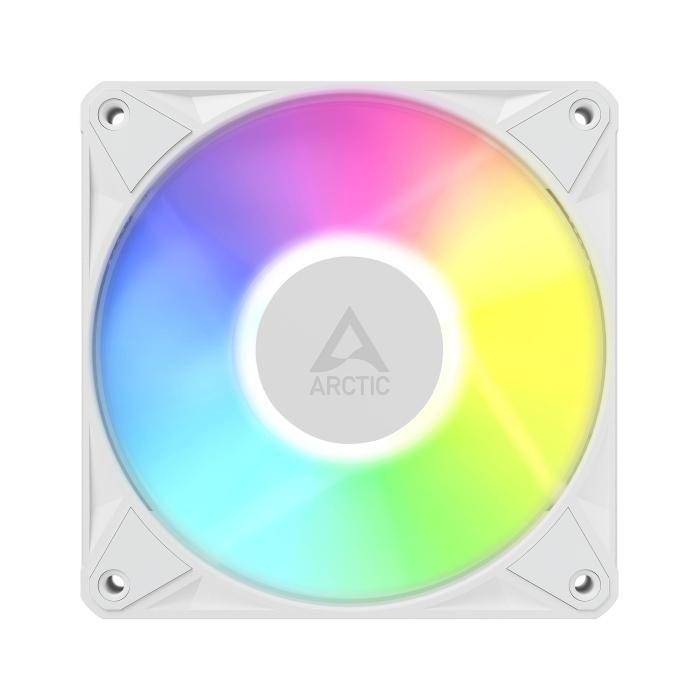 ARCTIC BioniX P12 A-RGB Case per computer Ventilatore 12 cm Bianco 1 pz — immagine 3 di 16