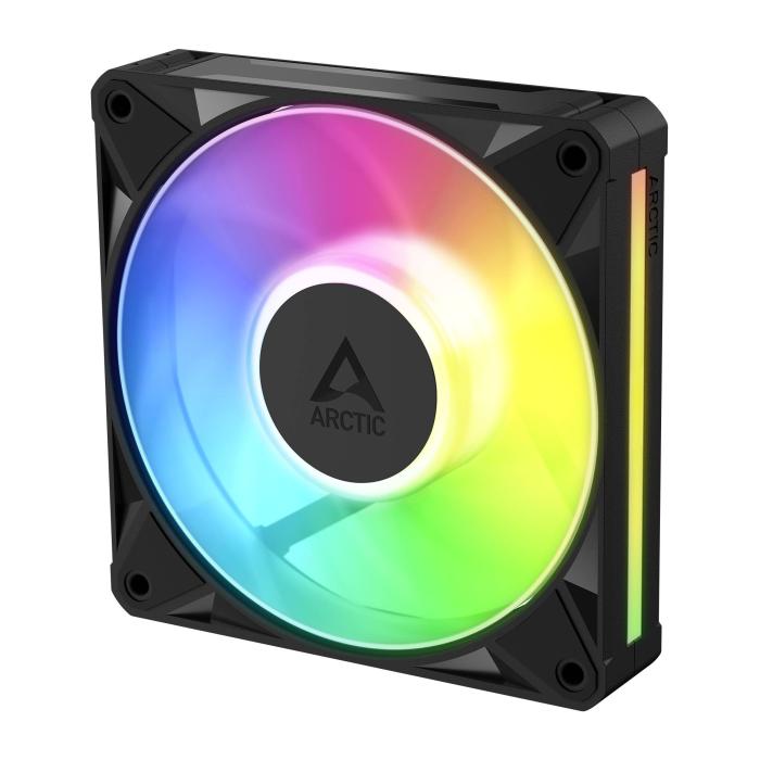 ARCTIC BioniX P12 A-RGB Case per computer Ventilatore 12 cm Nero 3 pz — immagine 4 di 20