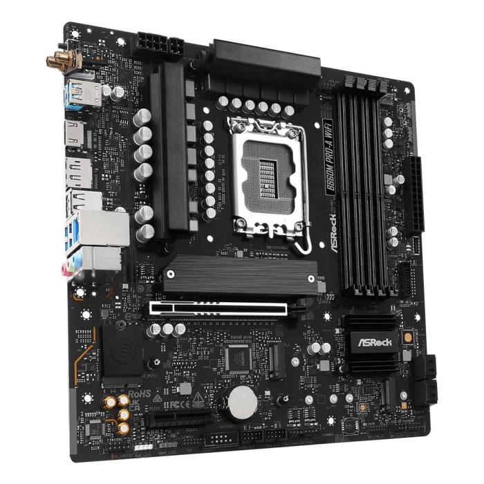 Asrock B860M Pro-A WiFi Intel B860 LGA 1851 (Socket V1) micro ATX — immagine 4 di 12