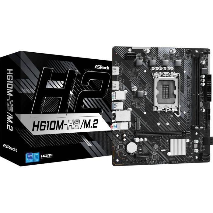 Asrock H610M-H2/M.2 Intel H610 LGA 1700 micro ATX — immagine 10 di 10
