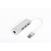 ASSMANN Electronic DA-70250-1 perno e concentratore USB 3.0 (3.1 Gen 1) Type-A 1000 Mbit/s Argento, Bianco