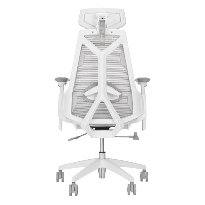 ASUS ROG Destrier Ergo Core White Sedia da gaming per PC Seduta in rete Bianco — immagine 12 di 12