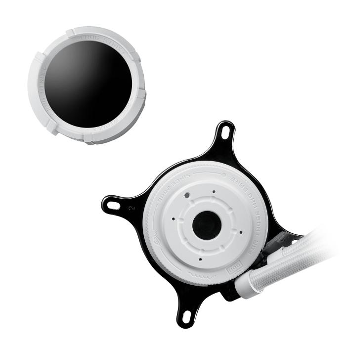 ASUS ROG Strix LC III 360 ARGB White Edition Processore Raffreddatore di liquidi tutto in uno 12 cm Bianco — immagine 8 di 24