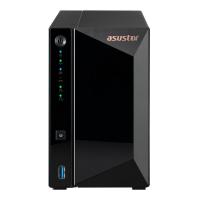Asustor DRIVESTOR 2 Pro Gen2 AS3302T v2 NAS Realtek RTD1619B 2 GB DDR4 ADM Nero