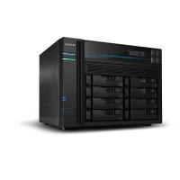 Asustor Lockerstor 10 AS6510T NAS Tower Intel Atom® C3538 8 GB DDR4 0 TB ADM Nero