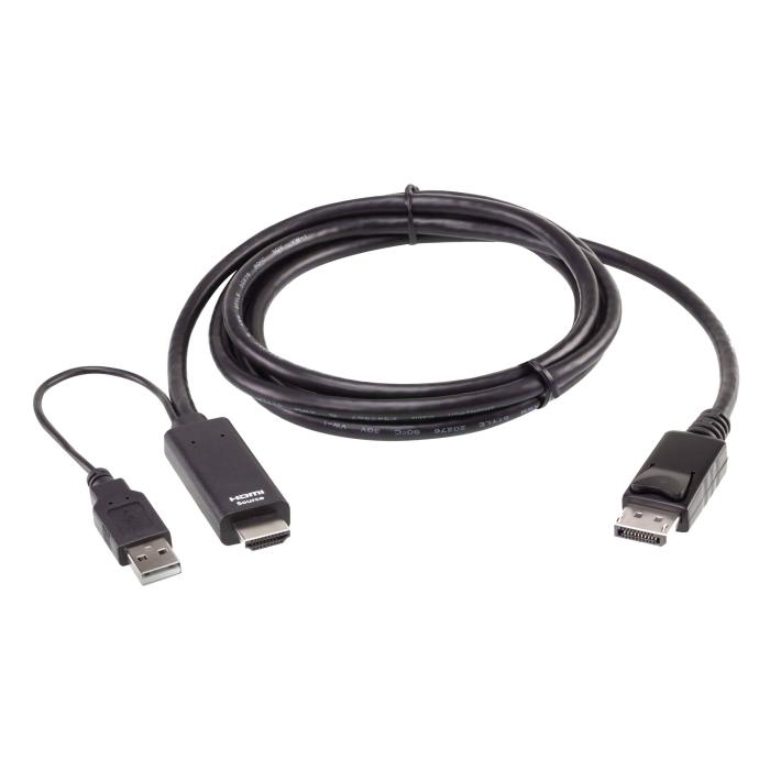 ATEN HDMI 1,8 M True 4K a cavo DisplayPort