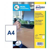 Avery AM001A4 etichetta autoadesiva Rettangolo Rimovibile Trasparente 10 pz