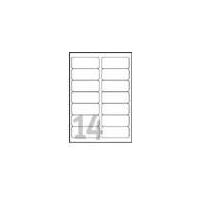 Avery Clear Address Label - Laser - L7563 Trasparente