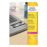 Avery Etichette in poliestere argento - per stampanti Laser bianco/nero - 210 x 297 mm