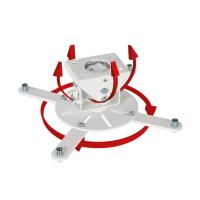 B-Tech BT899XL/W supporto per proiettore Soffitto Bianco