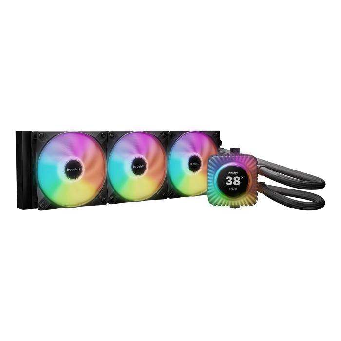 be quiet! LIGHT LOOP IO LCD | 360mm Processore Raffreddatore di liquidi tutto in uno 12 cm Nero 1 pz — immagine 7 di 12
