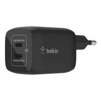 Belkin CARICABATTERIE DA PARETE DOPPIO GAN USB-C PPS 65W