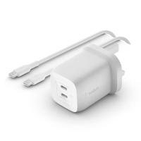 Belkin WCH013vf2MWH-B6 Computer portatile, Smartphone Bianco AC Ricarica rapida Interno