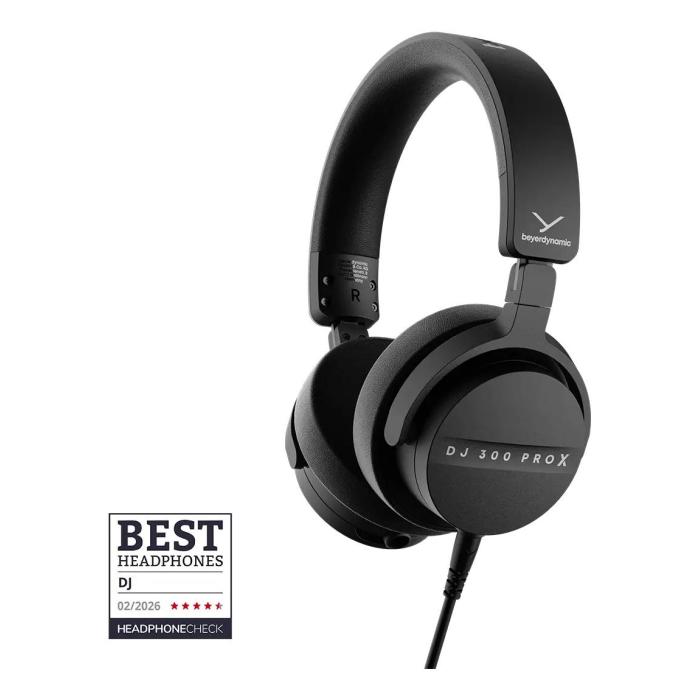 Beyerdynamic DJ 300 Pro X Cuffie Cablato A Padiglione MUSICA Nero — immagine 7 di 12