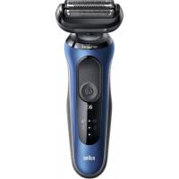 Braun Series 6 61-B1200s Rasoio Trimmer Nero, Blu
