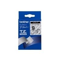 Brother Black on Clear Gloss Laminated Tape, 9mm nastro per etichettatrice TZ