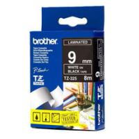 Brother TZ-325 nastro per etichettatrice Bianco su nero