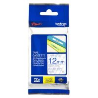 Brother TZE-133 nastro per etichettatrice Blu su trasparente