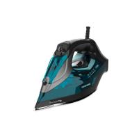 Cecotec 05570 ferro da stiro Ferro a vapore Piastra in Ceramica 3100 W Colore acqua, Nero