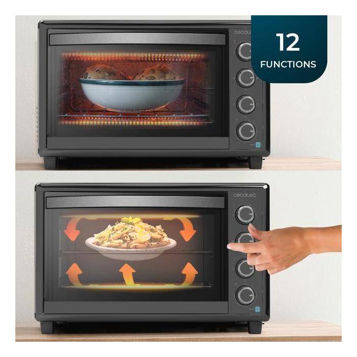 Cecotec Bake&Toast 4600 Black Gyro 46 L 2000 W Nero Grill — immagine 3 di 7