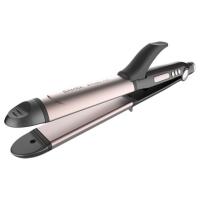 Cecotec Bamba RitualCare 1000 Ceramic 2in1 Piastra per capelli Caldo Grigio, Rosa 82 W 2 m
