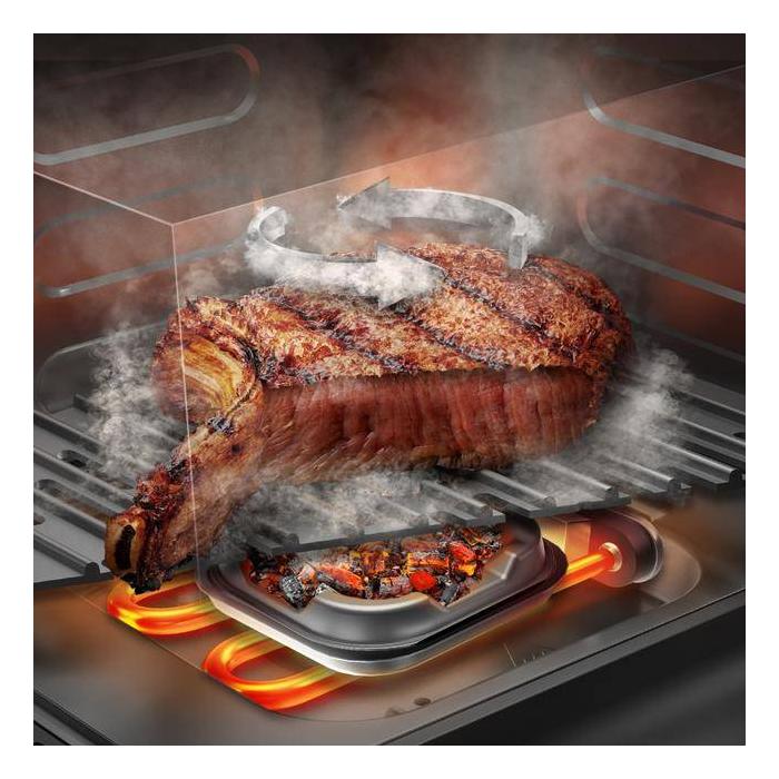 Cecotec Cecofry&Grill Smokin'Prime 4500 Singolo 4 L Indipendente 1900 W Friggitrice ad aria calda Nero — immagine 7 di 28
