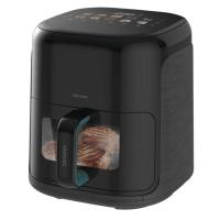 Cecotec Cecofry&Grill Smokin'Prime 4500 Singolo 4 L Indipendente 1900 W Friggitrice ad aria calda Nero, vedi immagine 4 di 28