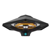 Cecotec ReadyWarm 2000 Power Ceiling Esterno Nero 2000 W Riscaldatore di ambienti elettrico alogeno