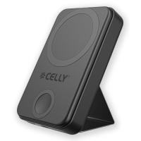 Celly MAGPBW10000BK batteria portatile 10000 mAh Carica wireless Nero